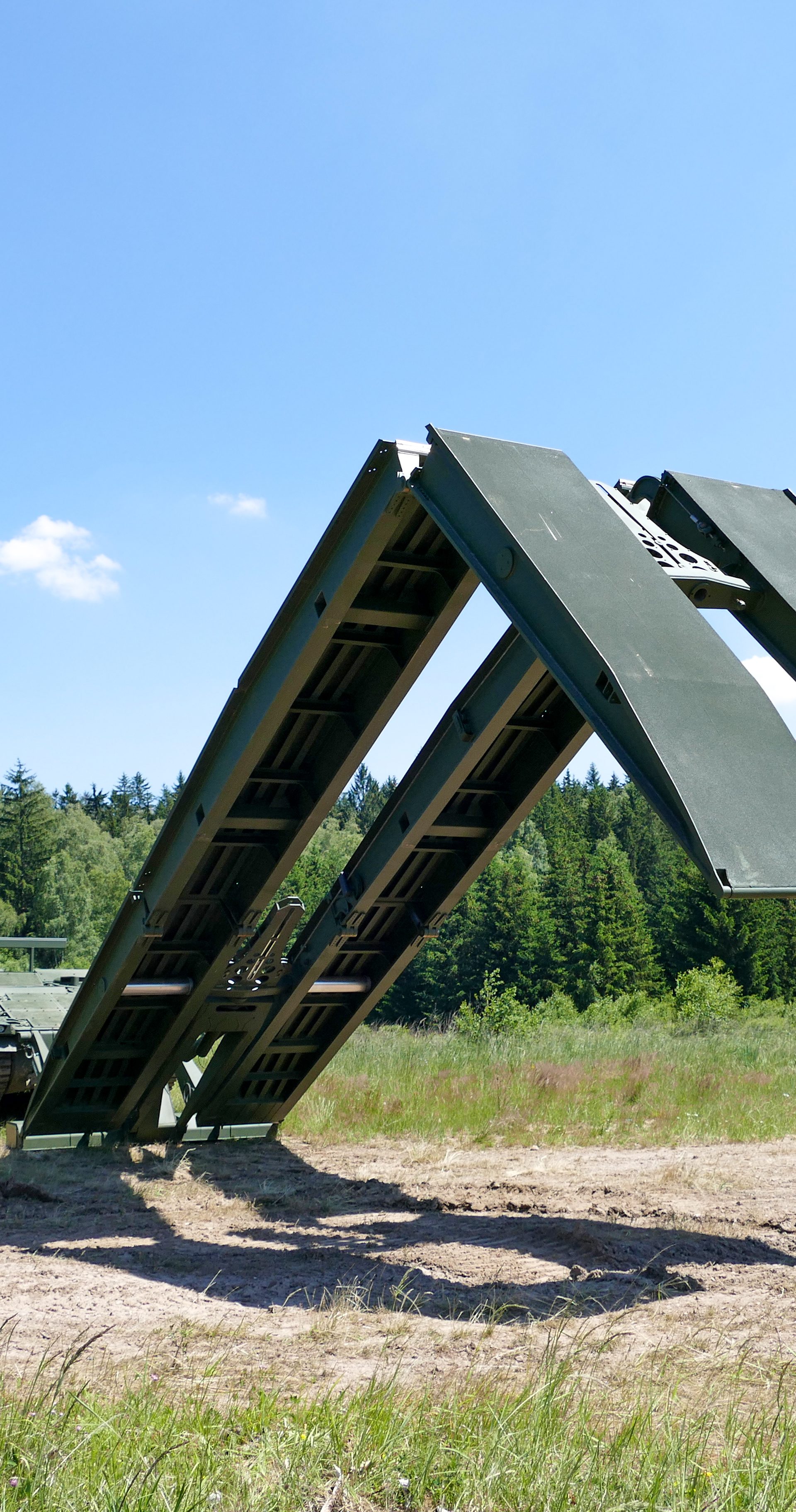 Pearson Engineering’s Bridge Launch Mechanism provides vehicles with the capability to launch and recover assault bridges from under armour.