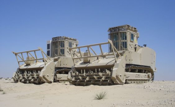 The MW370 is a powerful mine and route clearance platform used for the effective clearance of landmines across large areas.
