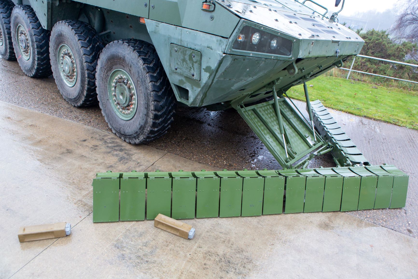 Threat-Pathway provides military vehicles urgent self-extraction when surface laid mines are encountered.