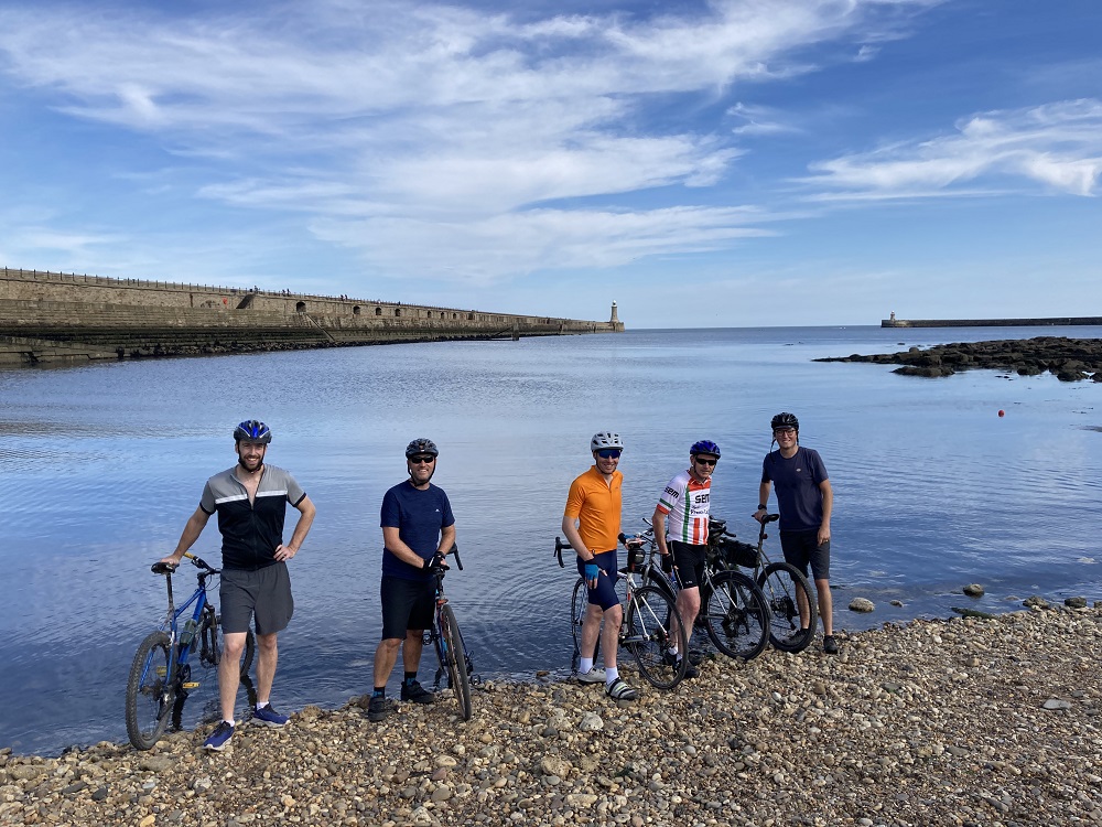 Pearson Engineering team complete the coast to coast for local charity