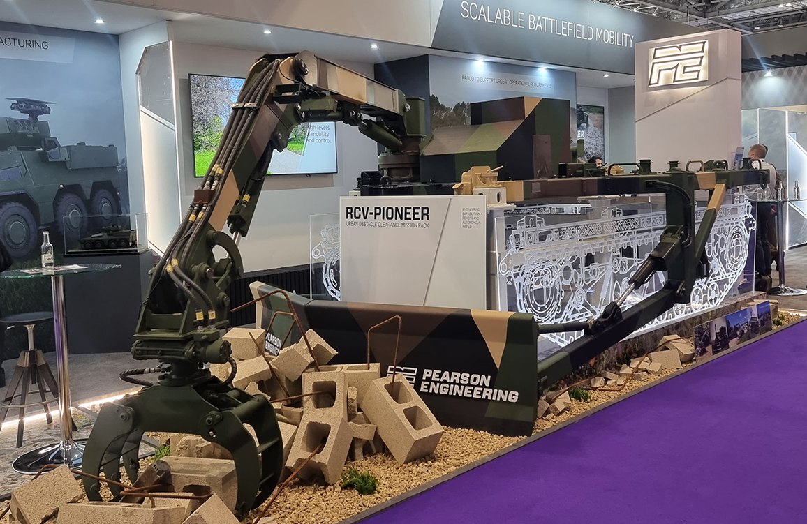 Pearson Engineering RCV-Pioneer at DSEI