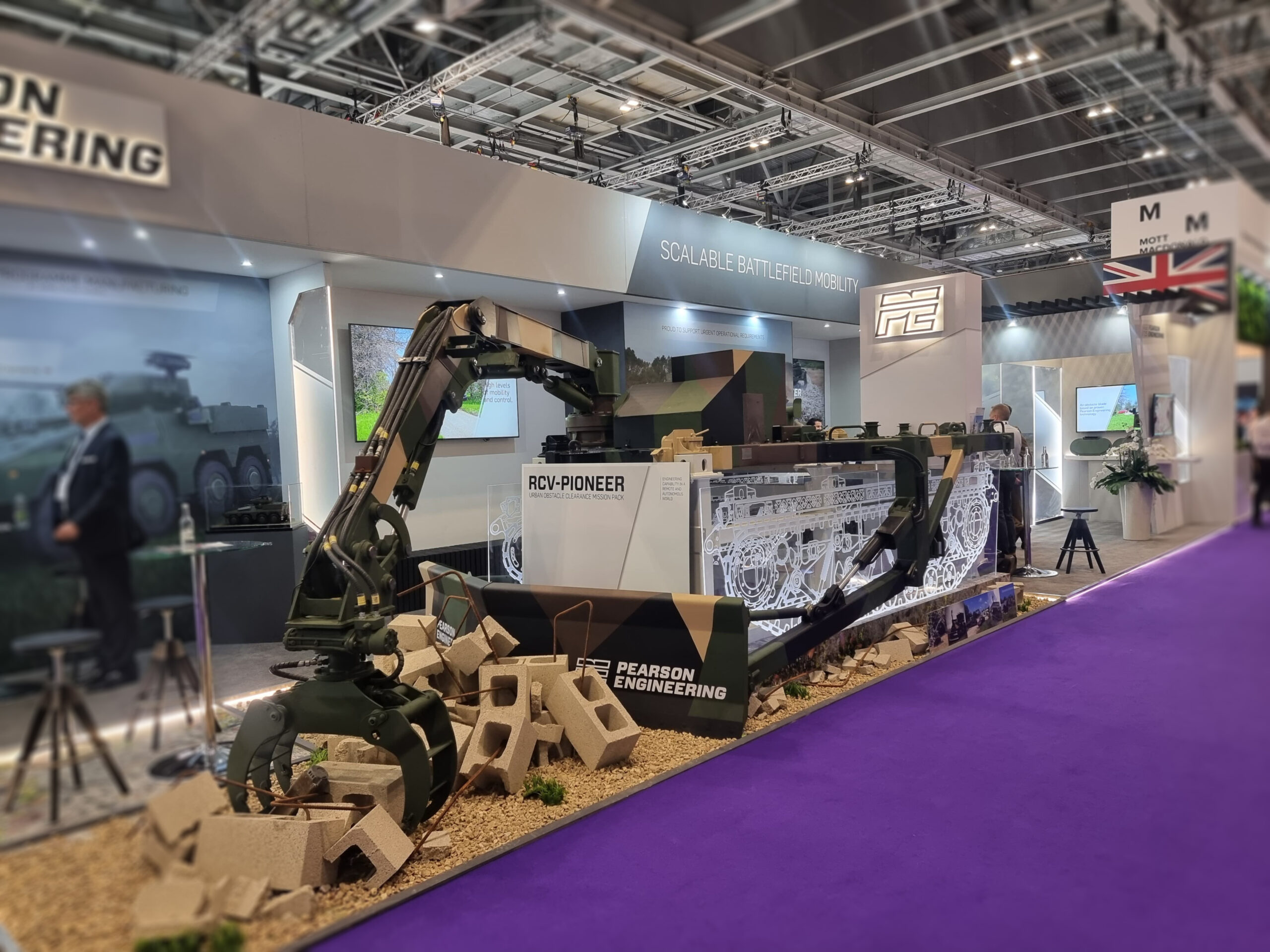 Pearson Engineering RCV-Pioneer at DSEI