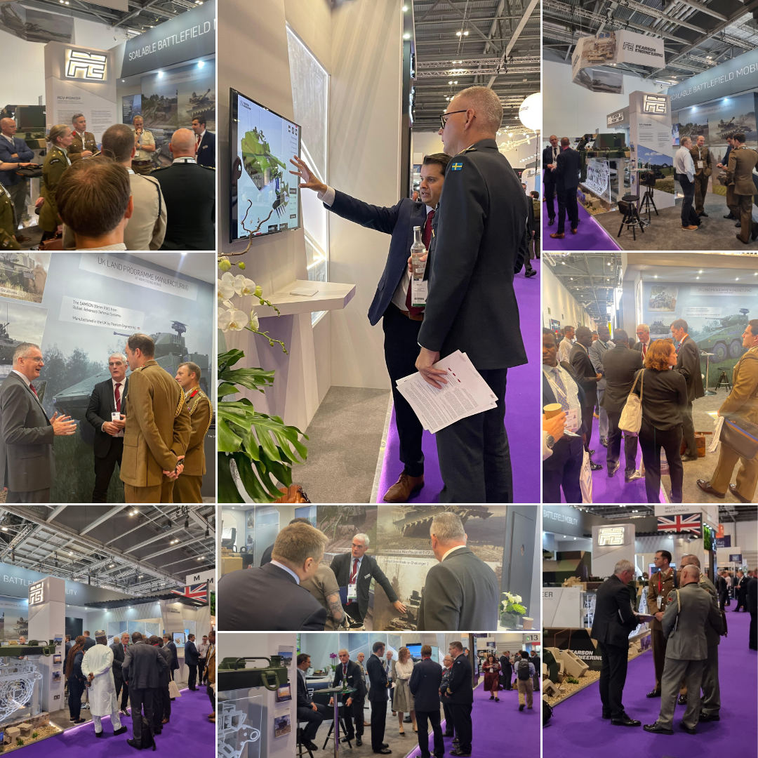 International delegations at DSEI Pearson Engineering