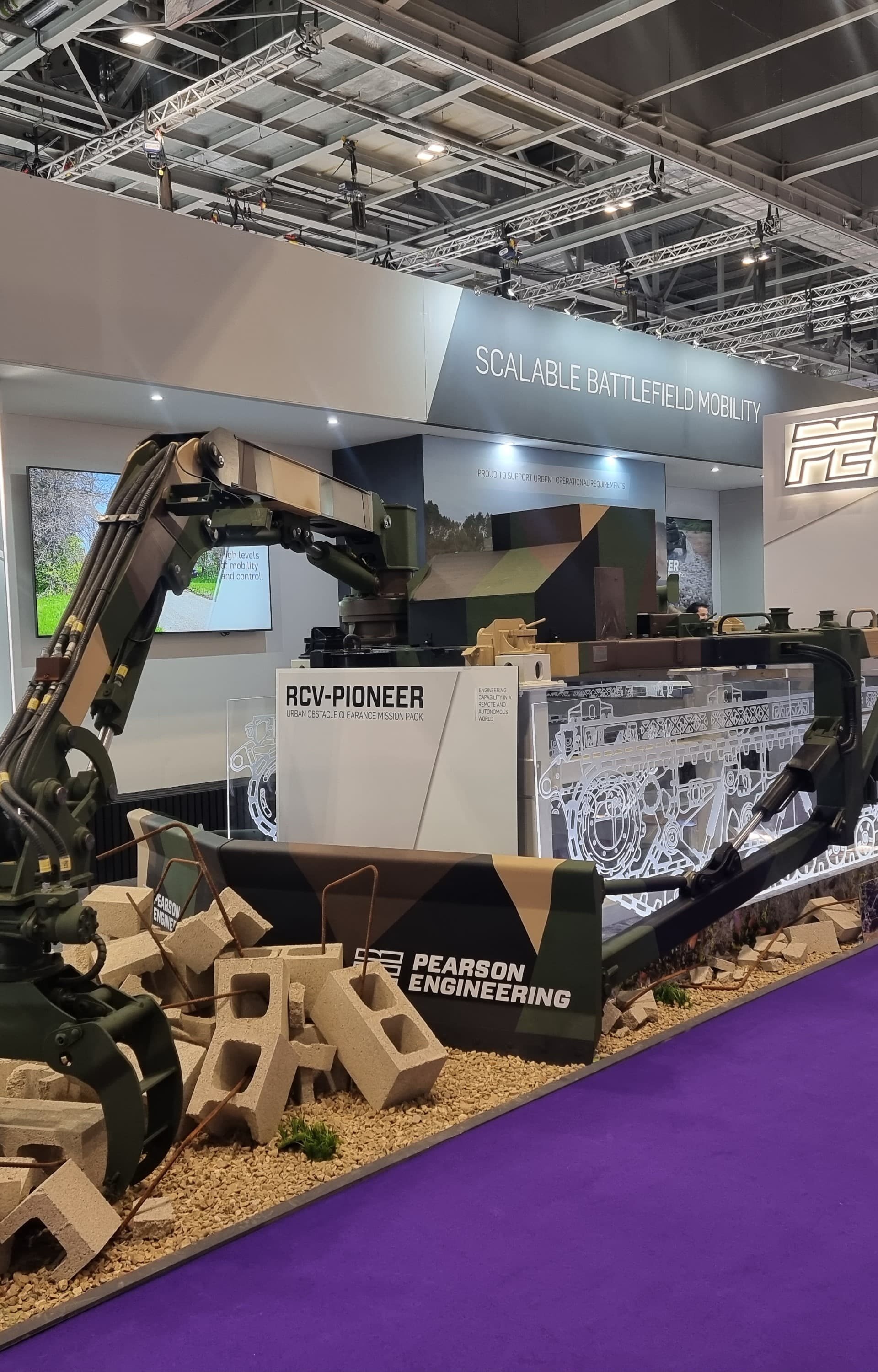 Pearson Engineering displays RCVPioneer Technology Demonstrator at