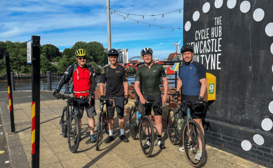 Featured - Team from Pearson Engineering and Responsive Engineering Embarks On ‘Tour De Tyne’ to Raise Funds for UK Military Charity