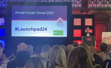 Pearson Engineering Attends Lauchpad Veterans Armed Forces Dinner 2024 featured