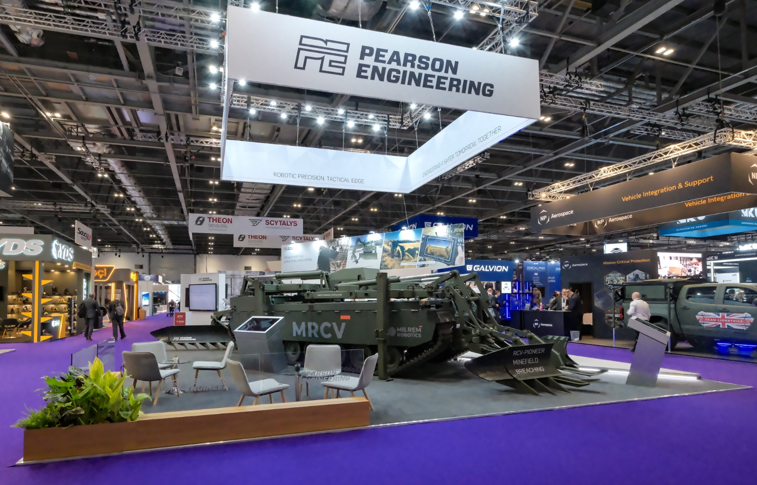 Pearson Engineering at DSEI UK 2025