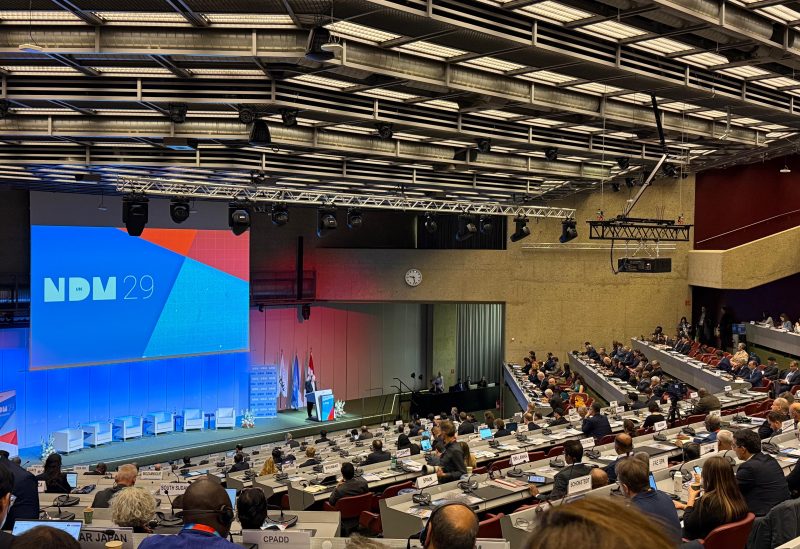NDMUN29 was held at the International Conference Centre Geneva