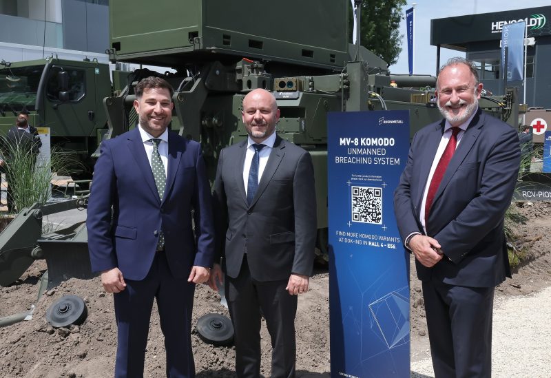 Uncrewed mine-breaching Eurosatory 2026